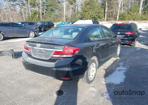 2014 Honda Civic Lx z USA, uszkodzony, nr VIN 2HGFB2F5XEH525669